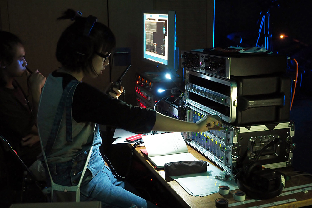 Kong studies entertainment design and technology at the Hong Kong Academy of Performing Arts